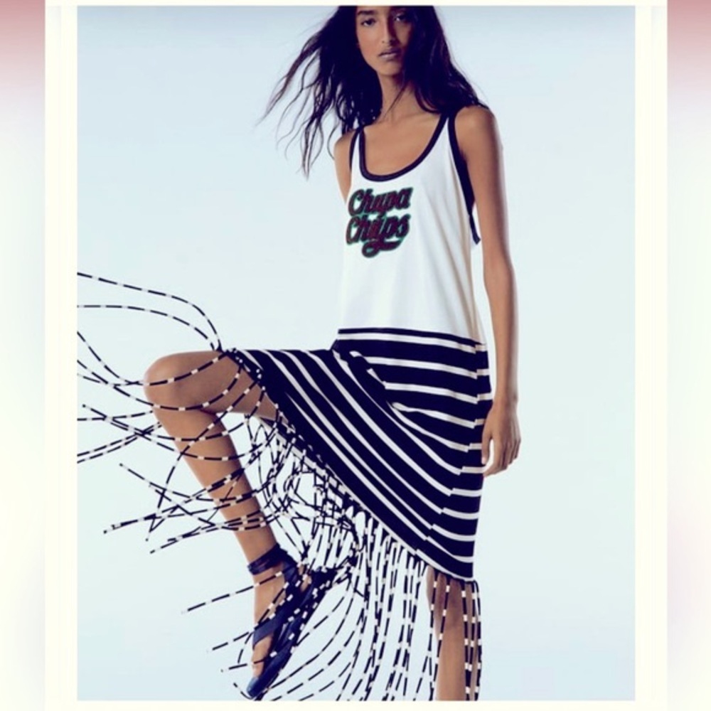 ZARA CHUPA CHUPS® DRESS WITH FRINGING
